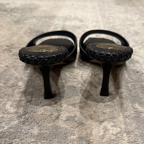 Vince Camuto Black Heeled Mules - Picture 4 of 4